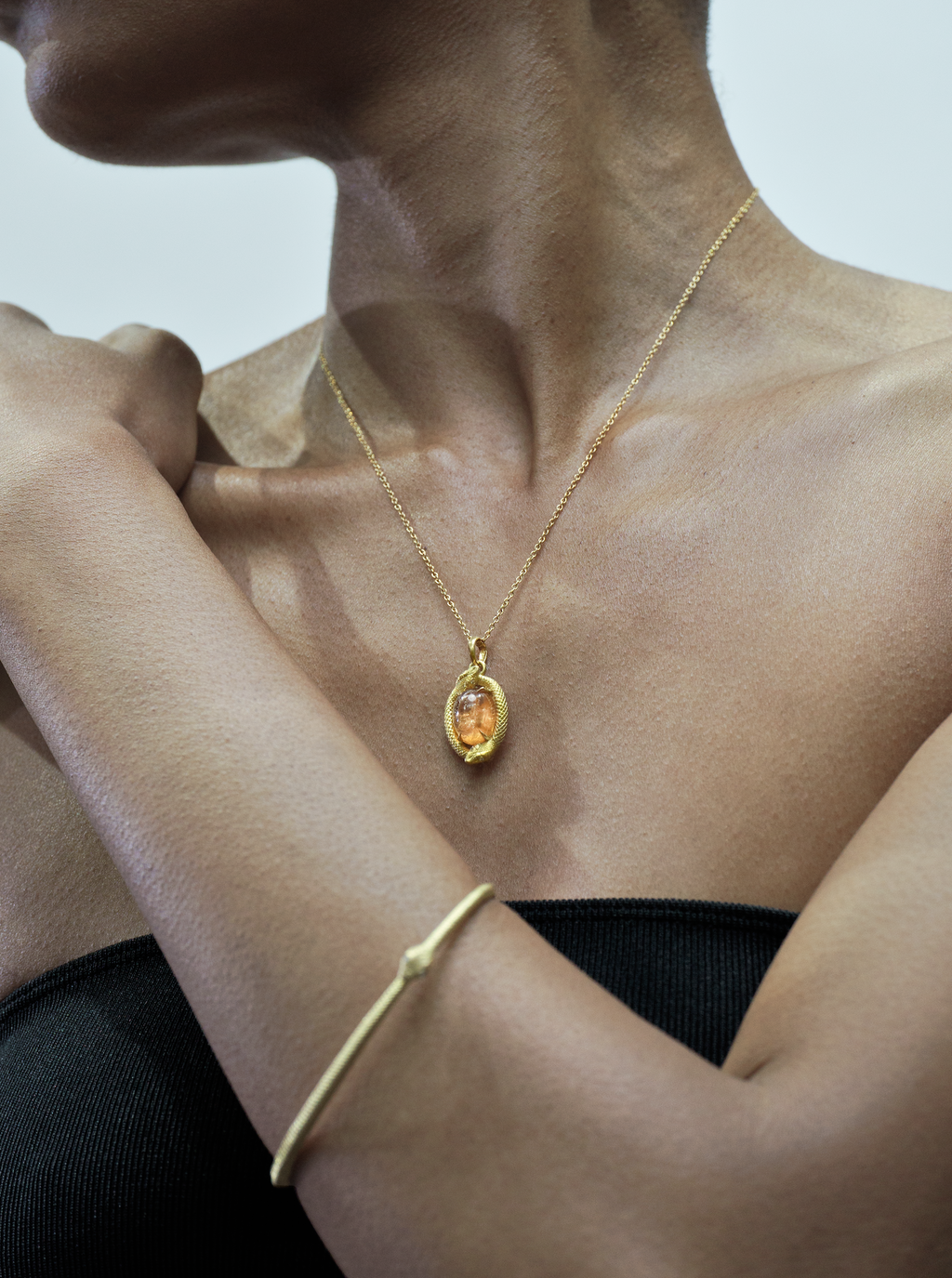 イ*ウ様 LUCY　TOO ネックレス Double Ouroboros Pendant – Anthony Lent
