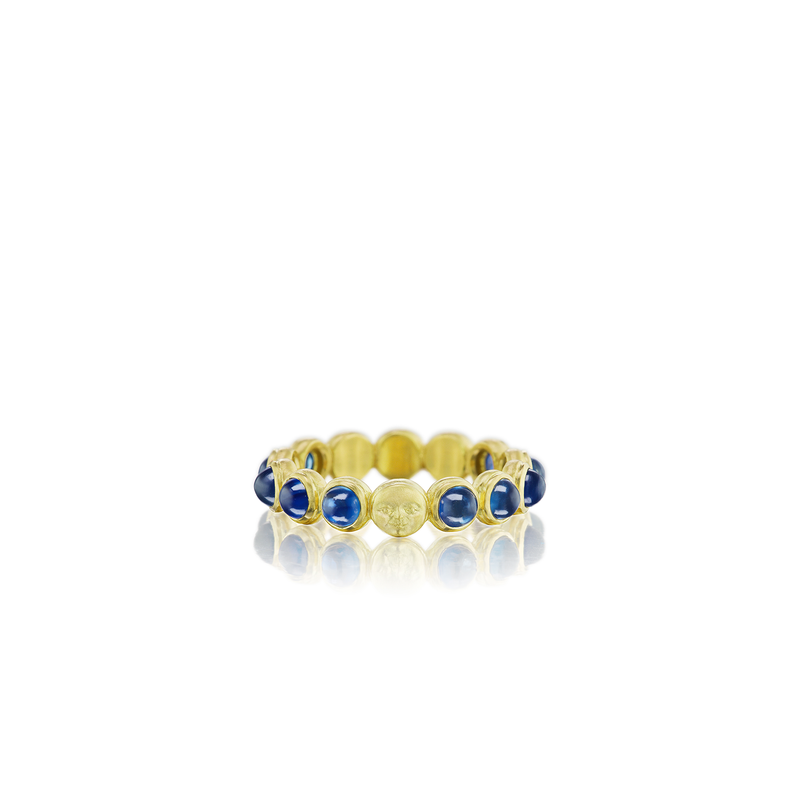 Limited Edition Celestial Cabochon Bead Ring