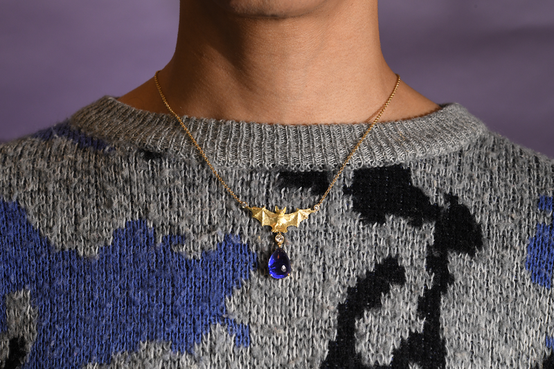 Limited Edition Flying Fox Tanzanite Necklace