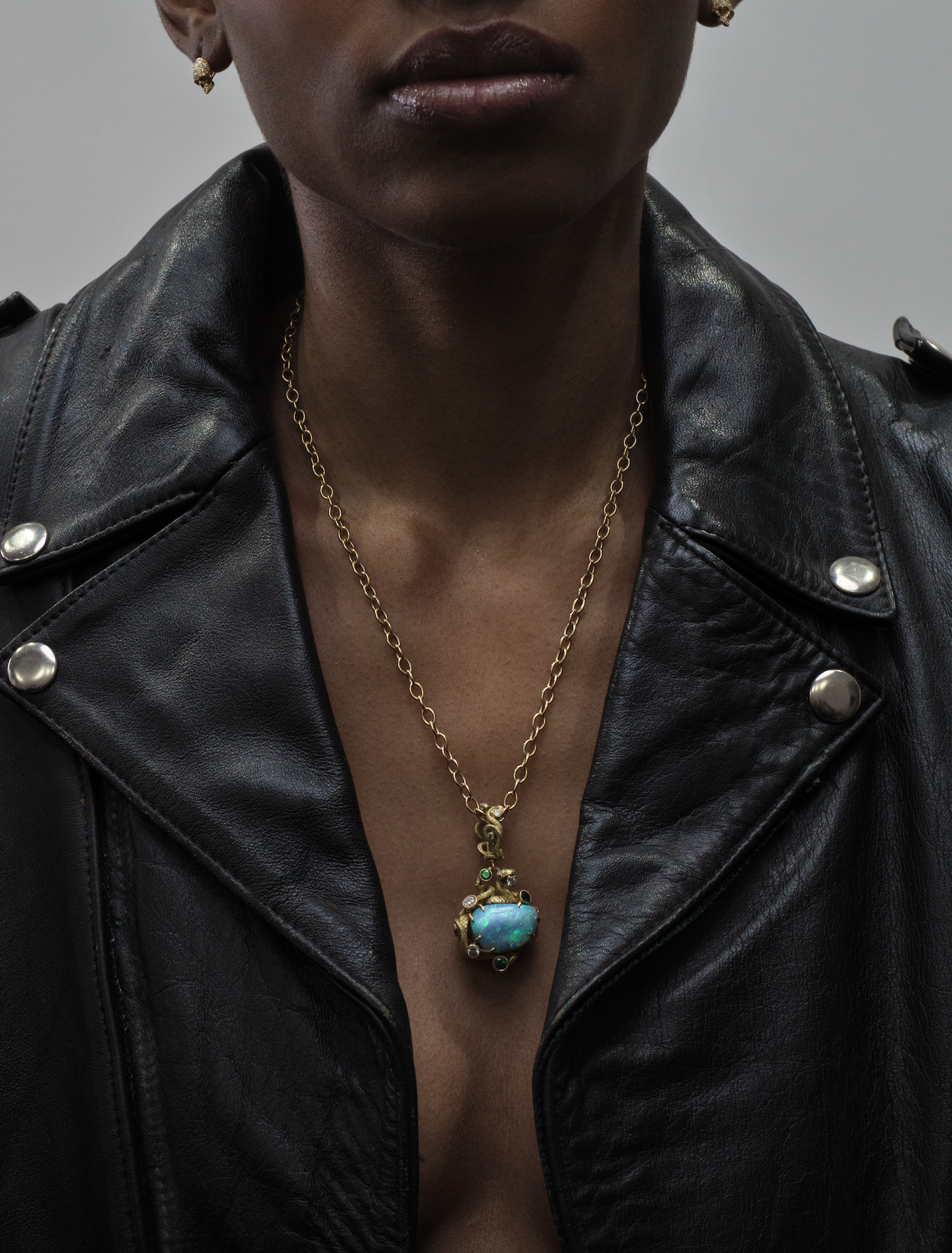 Viper's Den Boulder Opal Pendant – Anthony Lent