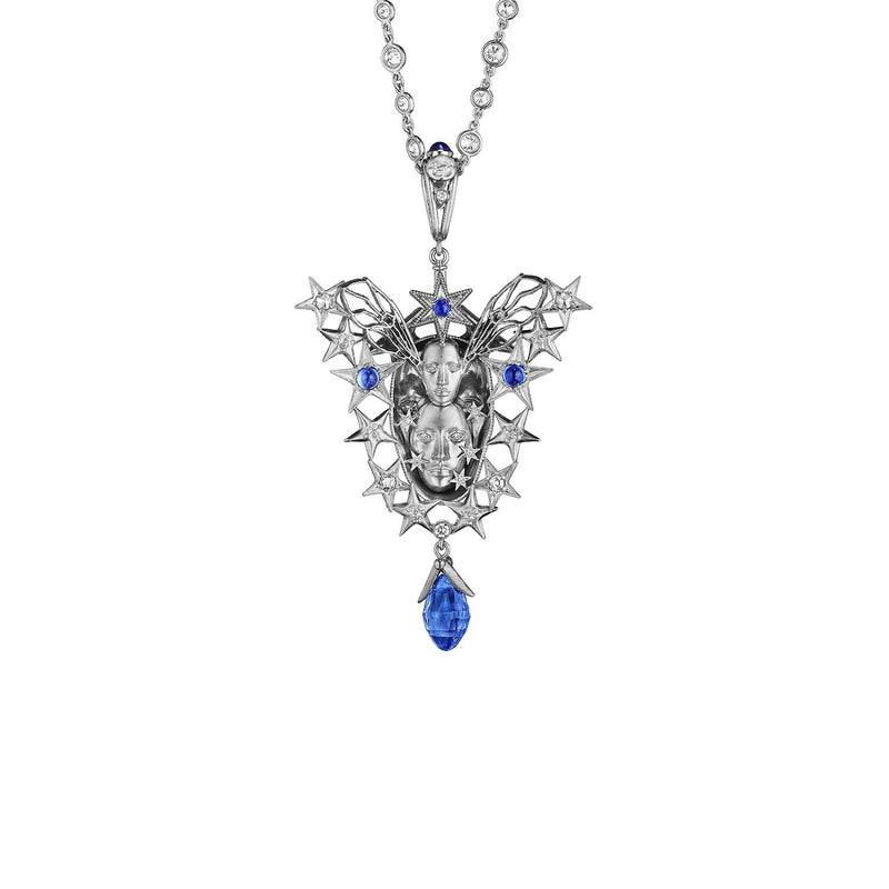 Anthony Lent Celestial Vulcana Pendant back