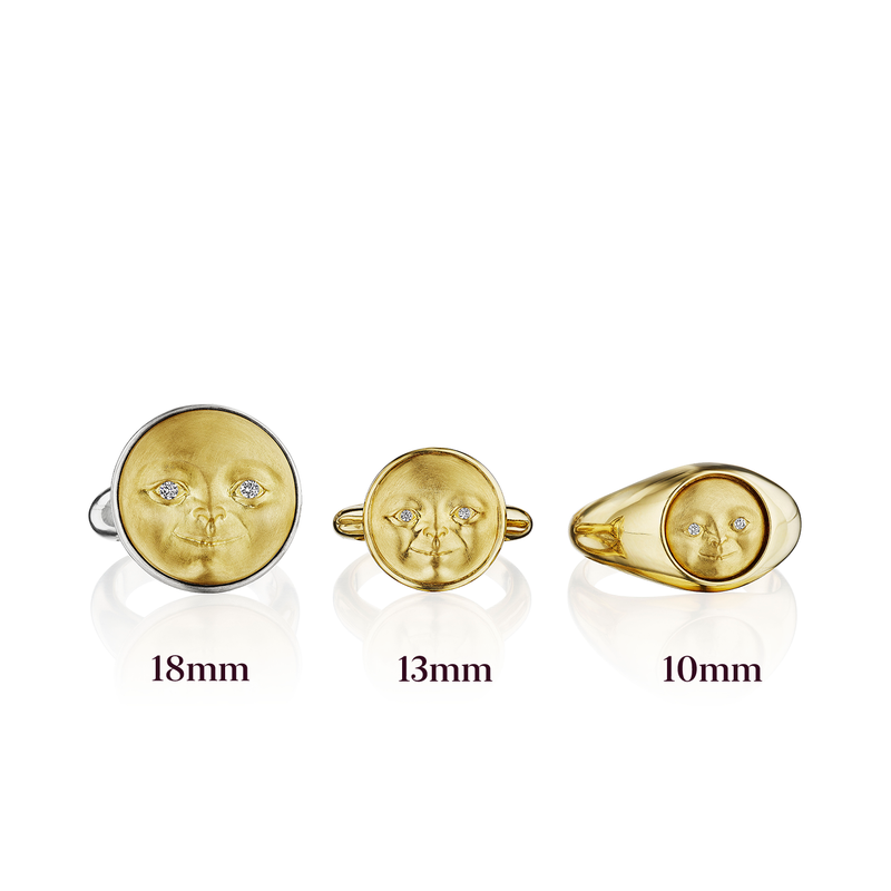 Moonface Ring