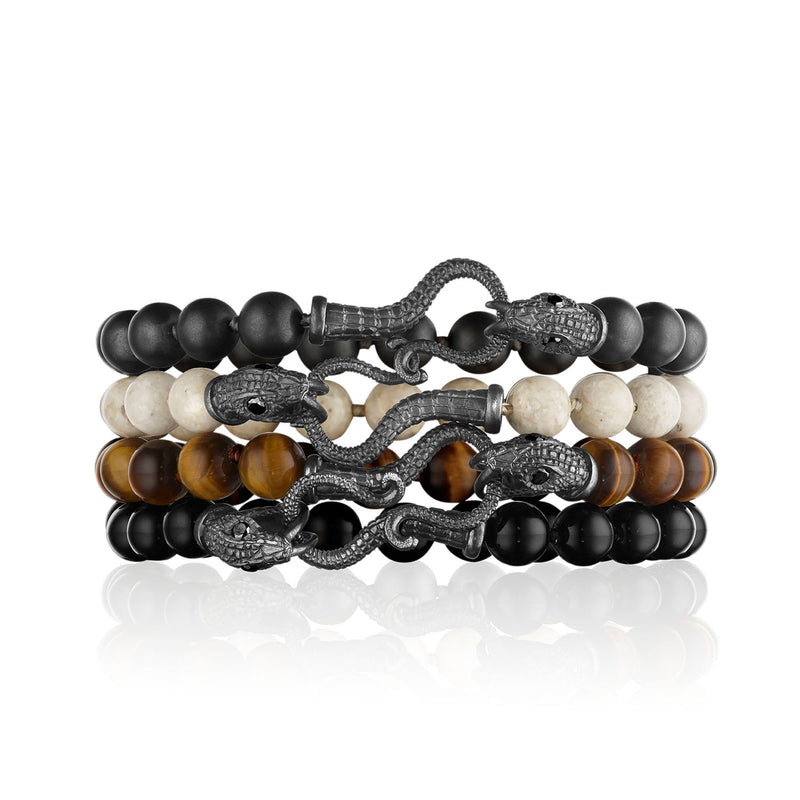 Serpent Bracelet Silver