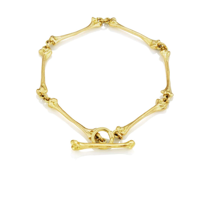 Anthony Lent Golden Bone Chain Bracelet