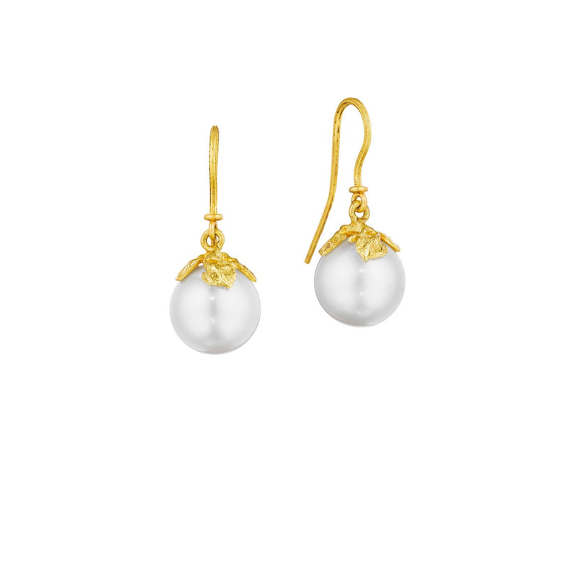 Anthony Lent Pearl Branch Earrings