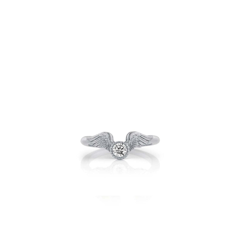 Flying Diamond Engagement Ring – Anthony Lent